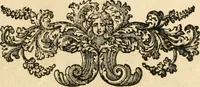 An illustration from Le belle arti, pittura, scultura, e architettura, compimento, e perfezione delle bellezze dell'universo mostrate nel Campidoglio dall'Accademia del disegno il d ì 24. settembre 1711 : essendo principe della medesima il sig. cavalier Carlo Maratti e viceprincipe il signor cavalier Carlo Francesco Person (1711)