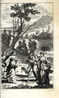 An illustration from Le berger fidelle : traduit de l'italien de Guarini en vers françois (1677)