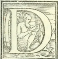 An illustration from Le bizzarre, faconde, et ingeniose rime pescatorie. Nelle quali si contengono sonetti, stäze, capitoli, madrigali, epitafij, disperate, e canzoni. Et il commento di due sonetti del Petrarcha, in antiqua materna lingua (1557)