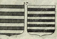 An illustration from Le blason de France, ou, Notes curieuses sur l'edit concernant la police des armoiries (1697)