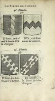 Picture 22 of 46 from Le blason de France, ou, Notes curieuses sur l'edit concernant la police des armoiries (1697), leaf 307