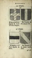 Picture 23 of 46 from Le blason de France, ou, Notes curieuses sur l'edit concernant la police des armoiries (1697), leaf 308