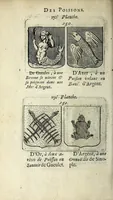 An illustration from Le blason de France, ou, Notes curieuses sur l'edit concernant la police des armoiries (1697)