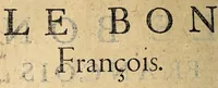 An illustration from Le Bon françois. (1614)