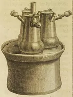 An illustration from Le bon usage du thé, du caffé et du chocolat pour la preservation & pour la guerison des maladies (1687)