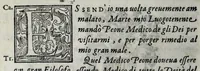 An illustration from Le bravvre del Capitano Spauento : divise in molti ragionamenti in forma di dialogo (1607)