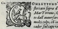 An illustration from Le bravvre del Capitano Spauento : divise in molti ragionamenti in forma di dialogo (1607)