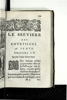 An illustration from Le breuiere des courtisans : enrichy d'vn grand nombre de figures (1630)