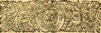 An illustration from Le camp de la place royalle, ov Relation de ce qvi s'y est passé les cinquiesme, sixiesme, & septiesme iour d'auril, mil six cens douze, pour la publication des mariages du Roy, & de Madame, auec l'lnfante, & le Prince d'Espagne .. (1612)