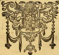 An illustration from Le camp de la place royalle, ov Relation de ce qvi s'y est passé les cinquiesme, sixiesme, & septiesme iour d'auril, mil six cens douze, pour la publication des mariages du Roy, & de Madame, auec l'lnfante, & le Prince d'Espagne .. (1612)