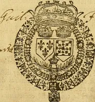 An illustration from Le camp de la place royalle, ov Relation de ce qvi s'y est passé les cinquiesme, sixiesme, & septiesme iour d'auril, mil six cens douze, pour la publication des mariages du Roy, & de Madame, auec l'lnfante, & le Prince d'Espagne .. (1612)