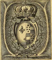 An illustration from Le camp de la place royalle, ov Relation de ce qvi s'y est passé les cinquiesme, sixiesme, & septiesme iour d'auril, mil six cens douze, pour la publication des mariages du Roy, & de Madame, auec l'lnfante, & le Prince d'Espagne .. (1612)