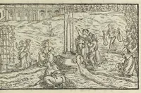 An illustration from Le cento novelle da messer Vincenzo Brugiantino, dette in ottava rima (1554)