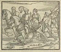 An illustration from Le cento novelle da messer Vincenzo Brugiantino, dette in ottava rima (1554)