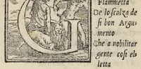 An illustration from Le cento novelle da messer Vincenzo Brugiantino, dette in ottava rima (1554)