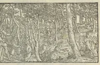 An illustration from Le cento novelle da messer Vincenzo Brugiantino, dette in ottava rima (1554)