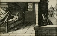 An illustration from Le Centre de l'amour : decouvert soubs divers emblesmes galans et facetieux (1680)
