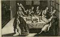 An illustration from Le Centre de l'amour : decouvert soubs divers emblesmes galans et facetieux (1680)
