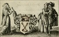 An illustration from Le Centre de l'amour : decouvert soubs divers emblesmes galans et facetieux (1680)