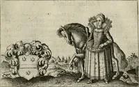 An illustration from Le Centre de l'amour : decouvert soubs divers emblesmes galans et facetieux (1680)