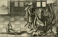 An illustration from Le Centre de l'amour : decouvert soubs divers emblesmes galans et facetieux (1680)