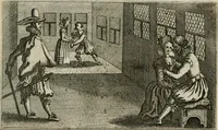 An illustration from Le Centre de l'amour : decouvert soubs divers emblesmes galans et facetieux (1680)