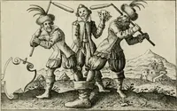 An illustration from Le Centre de l'amour : decouvert soubs divers emblesmes galans et facetieux (1680)