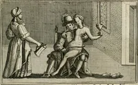 An illustration from Le Centre de l'amour : decouvert soubs divers emblesmes galans et facetieux (1680)