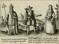 An illustration from Le Centre de l'amour : decouvert soubs divers emblesmes galans et facetieux (1680)
