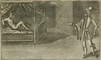 An illustration from Le Centre de l'amour : decouvert soubs divers emblesmes galans et facetieux (1680)