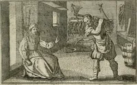 An illustration from Le Centre de l'amour : decouvert soubs divers emblesmes galans et facetieux (1680)