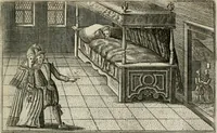 An illustration from Le Centre de l'amour : decouvert soubs divers emblesmes galans et facetieux (1680)