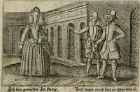 An illustration from Le Centre de l'amour : decouvert soubs divers emblesmes galans et facetieux (1680)