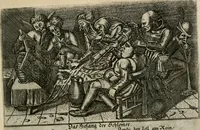 An illustration from Le Centre de l'amour : decouvert soubs divers emblesmes galans et facetieux (1680)