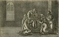 An illustration from Le Centre de l'amour : decouvert soubs divers emblesmes galans et facetieux (1680)