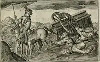 An illustration from Le Centre de l'amour : decouvert soubs divers emblesmes galans et facetieux (1680)
