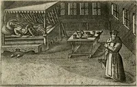 An illustration from Le Centre de l'amour : decouvert soubs divers emblesmes galans et facetieux (1680)