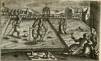 An illustration from Le Centre de l'amour : decouvert soubs divers emblesmes galans et facetieux (1680)
