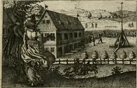 An illustration from Le Centre de l'amour : decouvert soubs divers emblesmes galans et facetieux (1680)