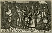 An illustration from Le Centre de l'amour : decouvert soubs divers emblesmes galans et facetieux (1680)