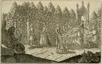 An illustration from Le Centre de l'amour : decouvert soubs divers emblesmes galans et facetieux (1680)