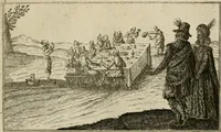 An illustration from Le Centre de l'amour : decouvert soubs divers emblesmes galans et facetieux (1680)