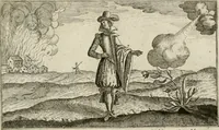 An illustration from Le Centre de l'amour : decouvert soubs divers emblesmes galans et facetieux (1680)