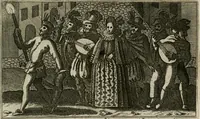 An illustration from Le Centre de l'amour : decouvert soubs divers emblesmes galans et facetieux (1680)