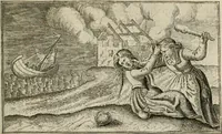 An illustration from Le Centre de l'amour : decouvert soubs divers emblesmes galans et facetieux (1680)