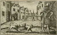 An illustration from Le Centre de l'amour : decouvert soubs divers emblesmes galans et facetieux (1680)