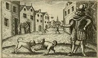 An illustration from Le centre de l'amour : decouvert soubs divers emblesmes galans et facetieux (1687)