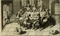 An illustration from Le centre de l'amour : decouvert soubs divers emblesmes galans et facetieux (1687)