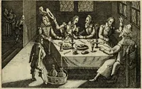 An illustration from Le centre de l'amour : decouvert soubs divers emblesmes galans et facetieux (1687)