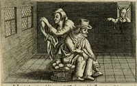 An illustration from Le centre de l'amour : decouvert soubs divers emblesmes galans et facetieux (1687)